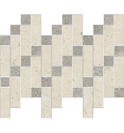 Stone White Mosaico Heritage 37,9x31,6
